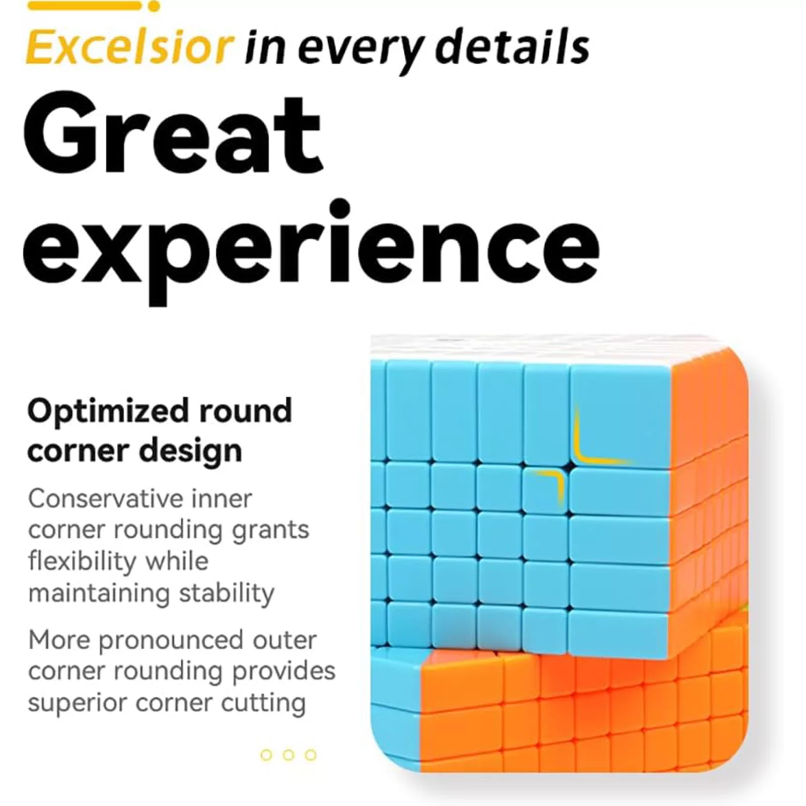 مکعب روبیک چی ای مدل کای وای 10×10 QY