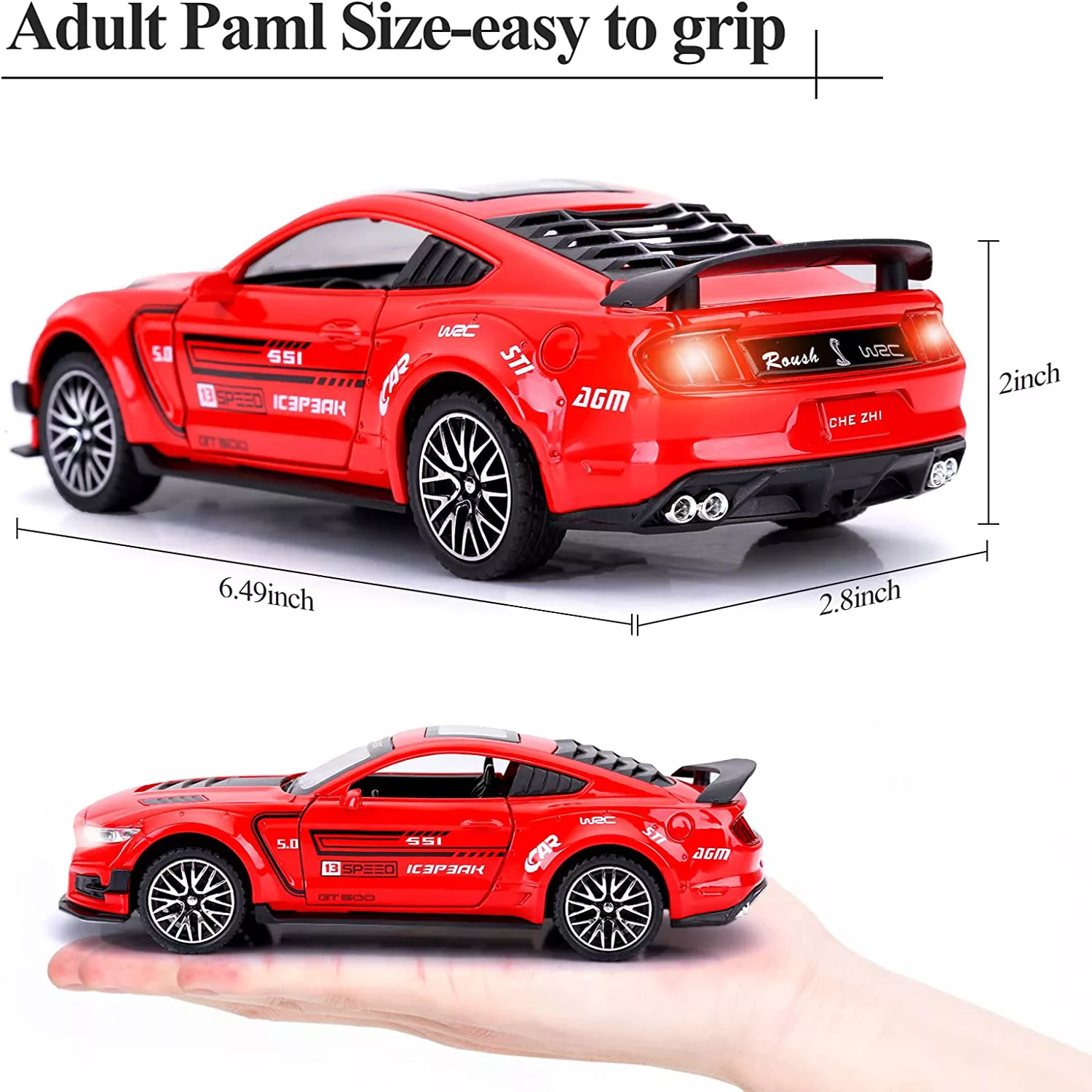 ماشین بازی چه ژی مدل فورد MUSTANG GT500