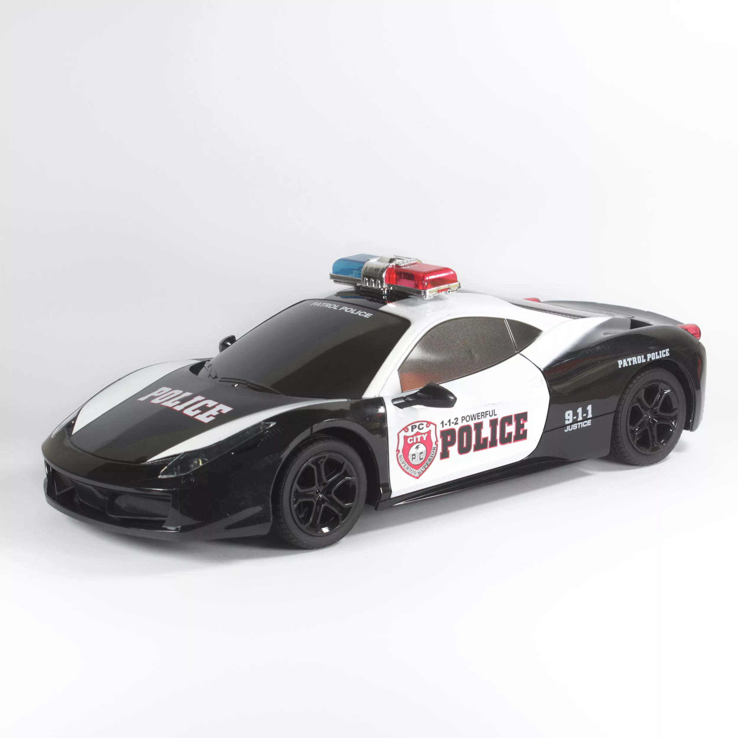 ماشین بازی کنترلی مدل فراری پلیس کد 0050