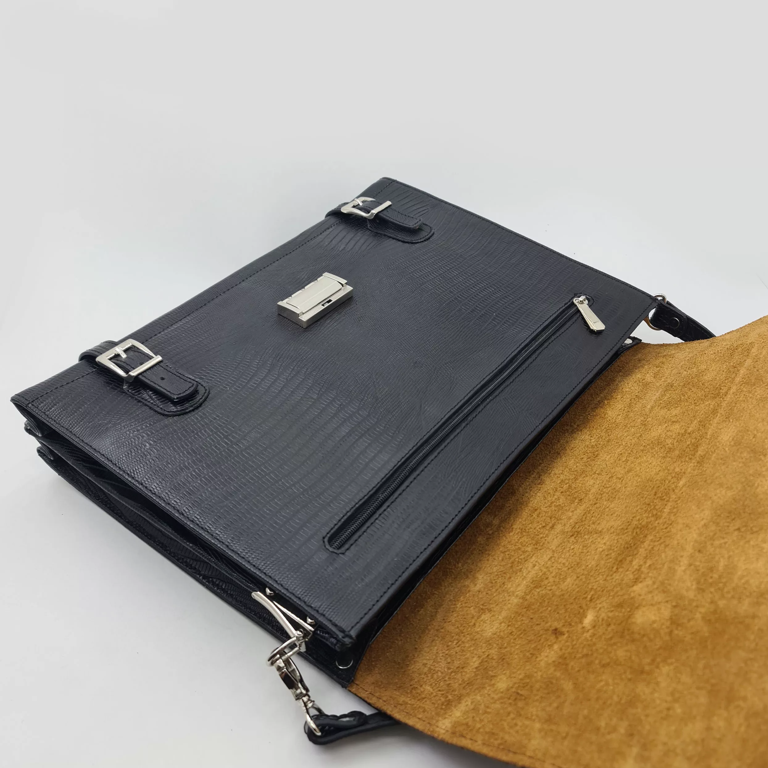 کیف اداری مدل آرون چرم طبیعی گاوی کد S_220