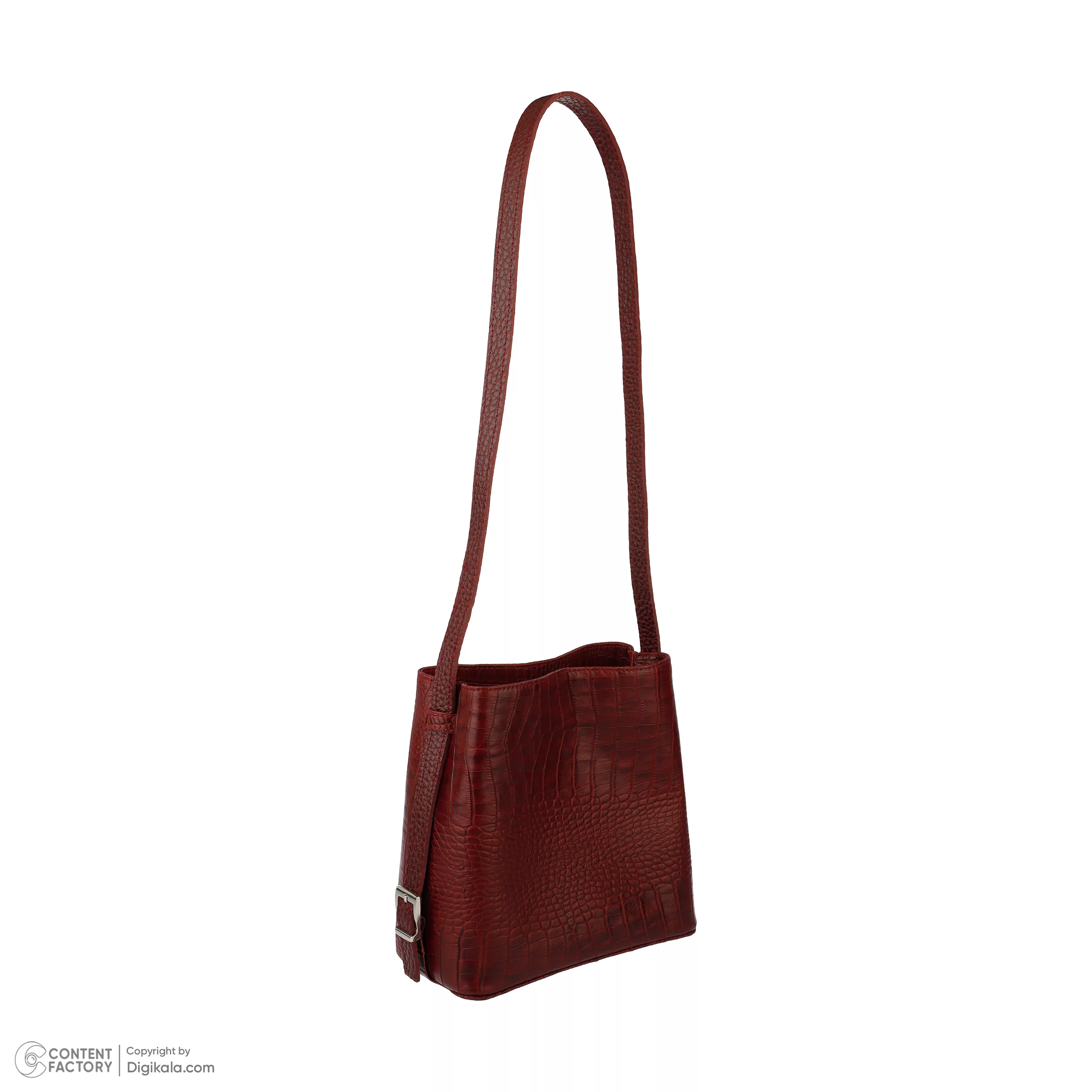 کیف رودوشی زنانه کایا چرم مدل K630-corco-crimson