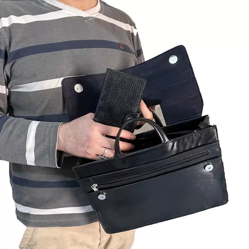 کیف اداری مدل چرم طبیعی کد MA-607