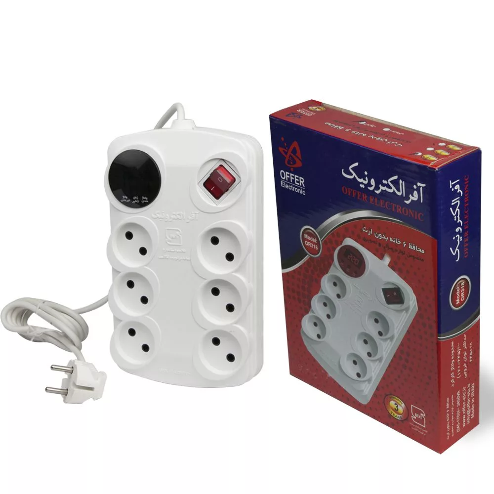 محافظ ولتاژ آفر الکترونیک مدل OR318-5