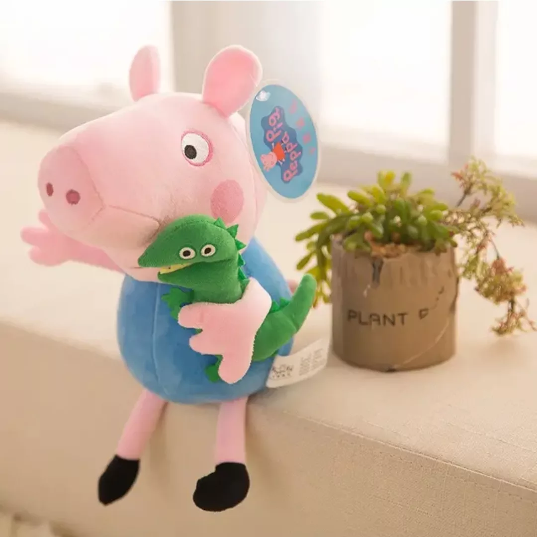 عروسک مدل پپاپیگ طرح peppa Family ارتفاع 50 سانتی متر بسته 4 عددی