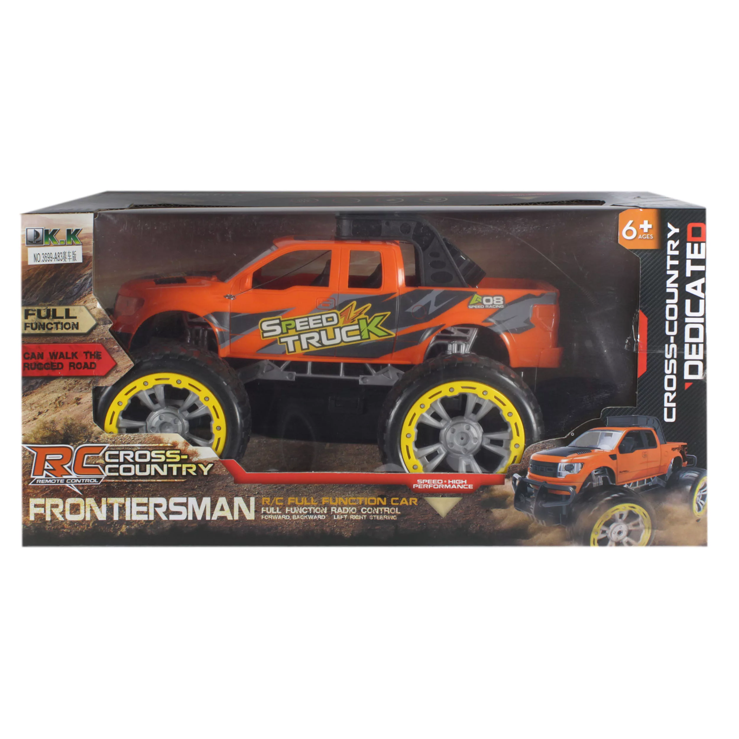 ماشین بازی کنترلی مدل Speed Truck کد 0055