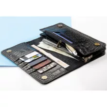 کیف پول چرم عطارد مدل K08