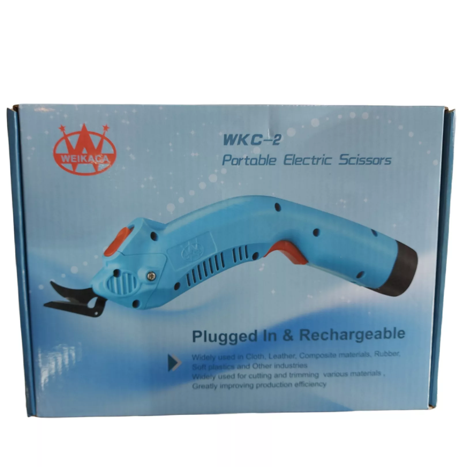 قیچی برقی وی کی سی مدل A++ مناسب برای کارهای خیاطی و تزئینی