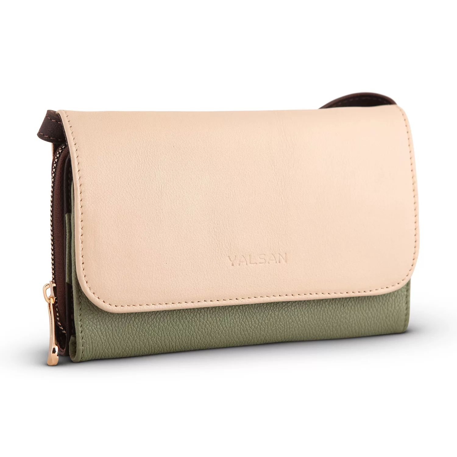 کیف رودوشی زنانه چرم یلسان مدل روناک کد 210- MC-14sz