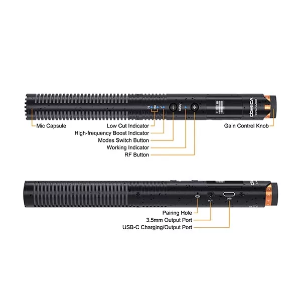 میکروفن شات گان کامیکا مدل CVM-VM30