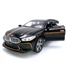 ماکت ماشین مدل عقبکش فلزی موزیکال BMW MANHART M8