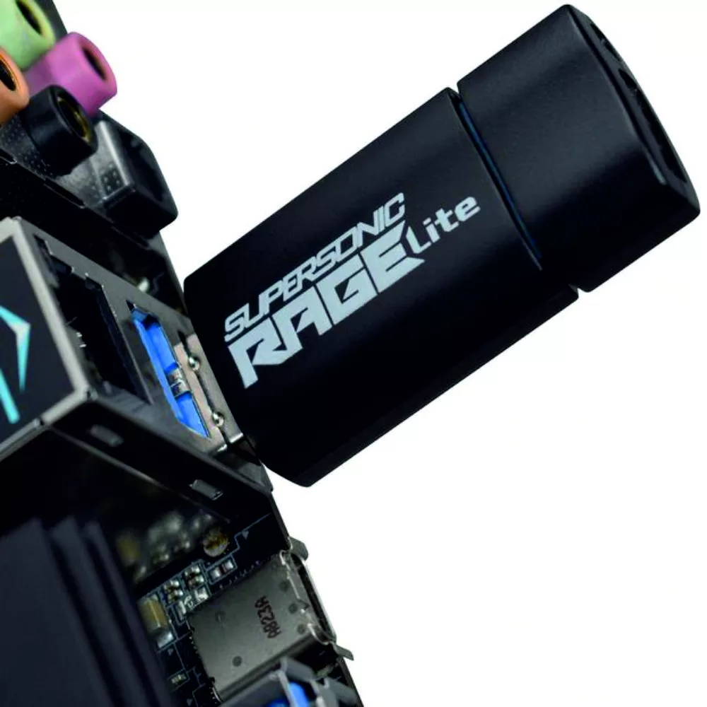 فلش مموری پتریوت مدل Supersonic Rage Lite ظرفیت 128 گیگابایت