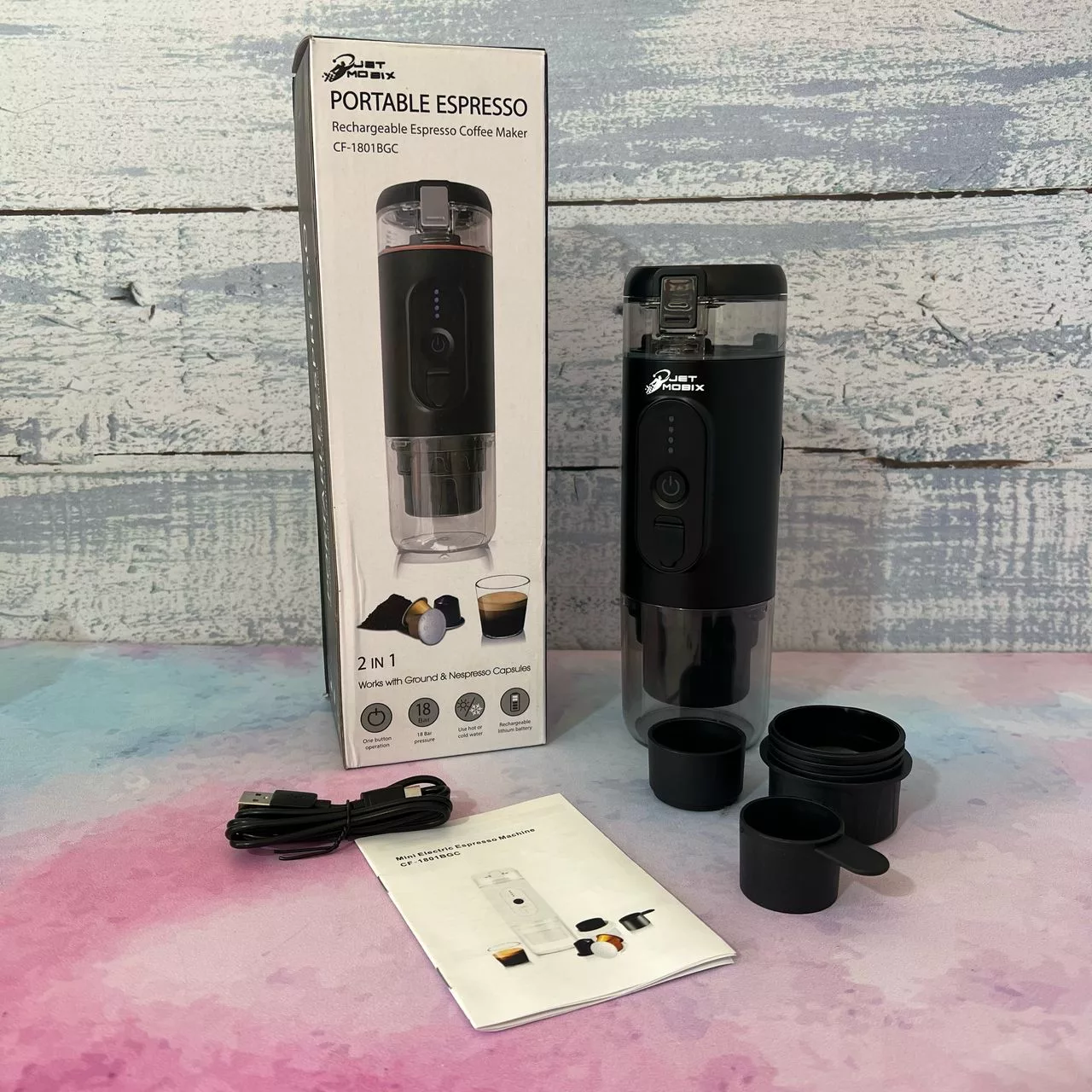 اسپرسو ساز سفری جت موبیکس مدل 2IN1