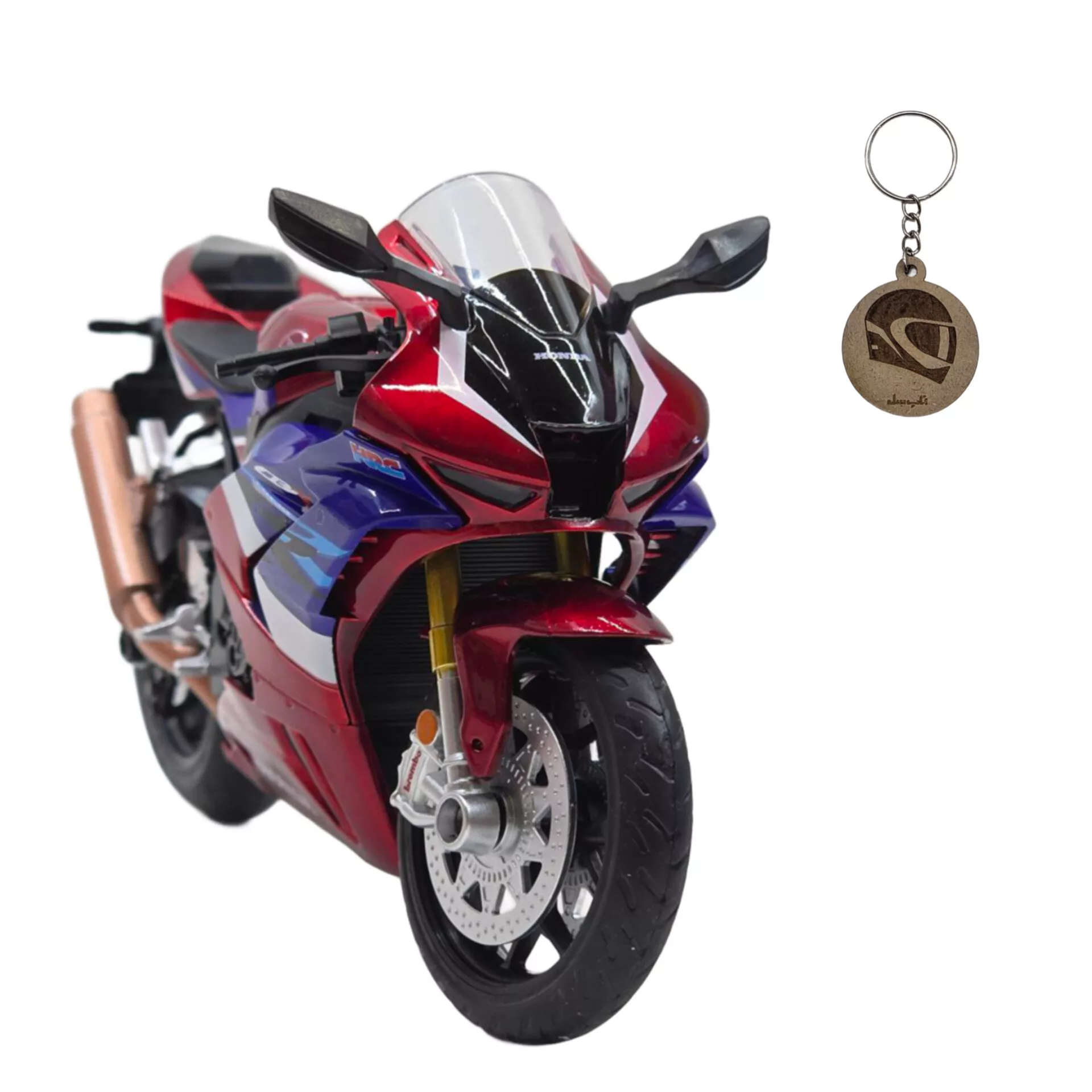 ماکت موتور ناب سل مدل هوندا HONDA CBR1000RR-R FIREBLADE SP به همراه جاسوییچی