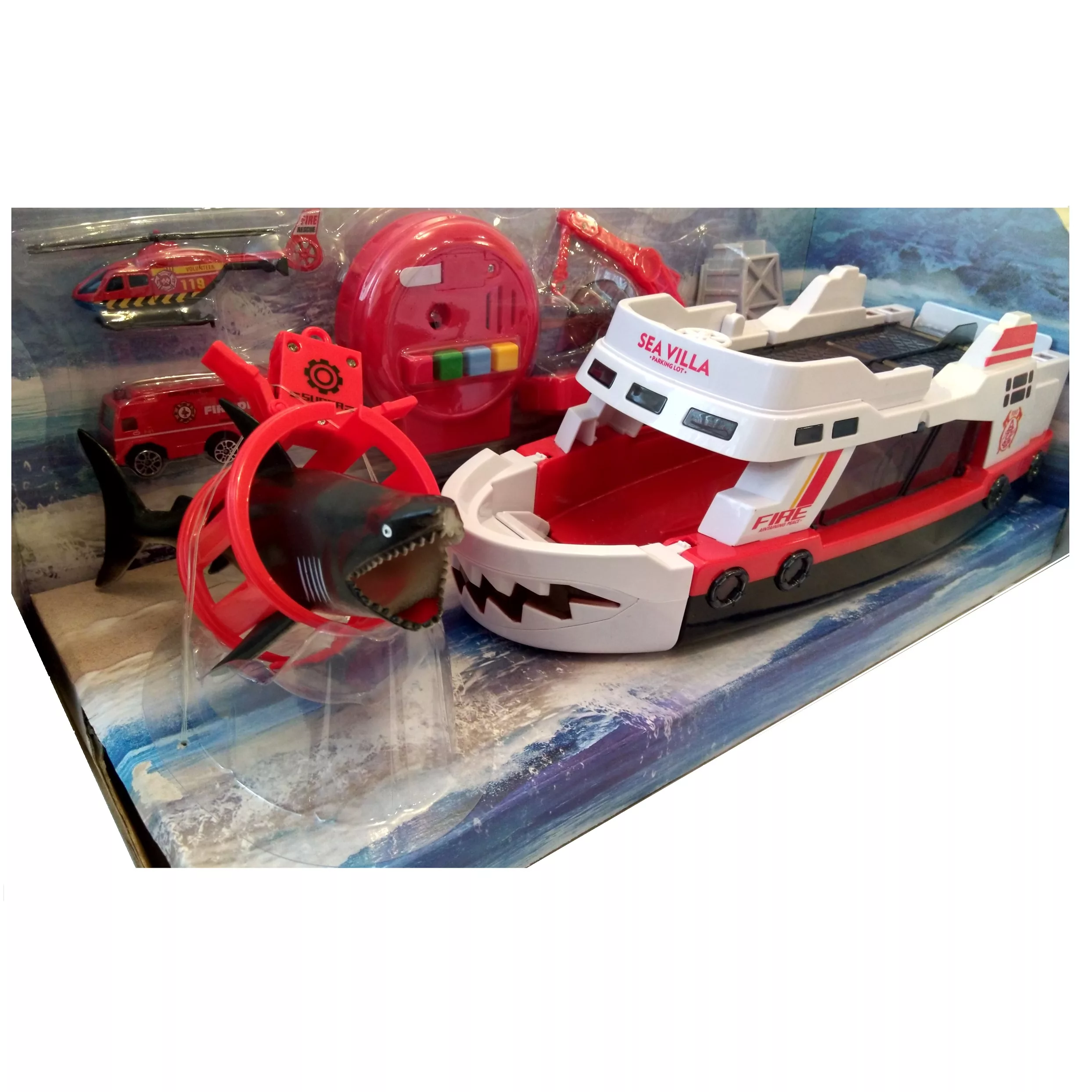 کشتی بازی مدل FIRE طرح آتشنشانی