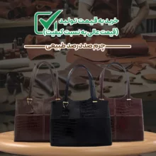 کیف رودوشی زنانه مدل چرم طبیعی کد MRS121C