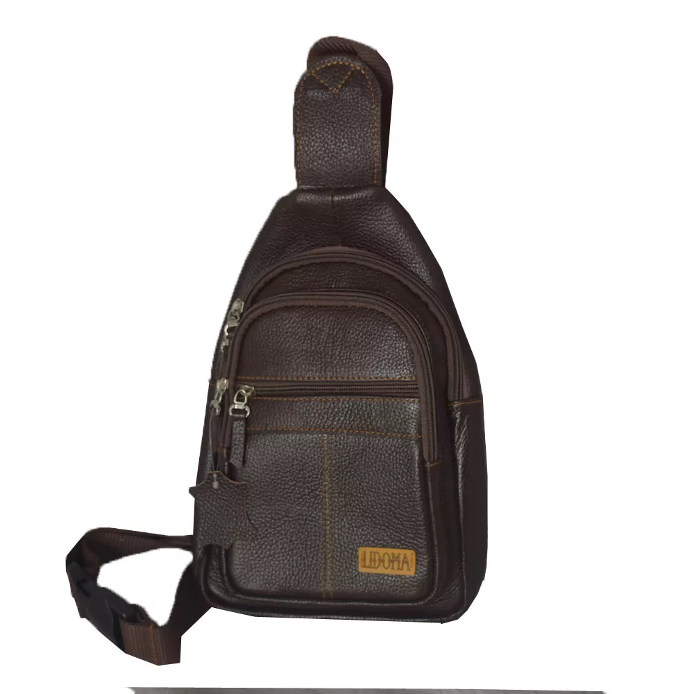 کیف کراس بادی مدل چرم طبیعی کد 10