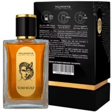 ادو پرفیوم مردانه مومیا مدل تام ولف کهربا با رایحه تلخ و گرم حجم 50 میلی لیتر
