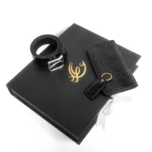 ست هدیه چرم عطارد مدل چرم طبیعی کد A89