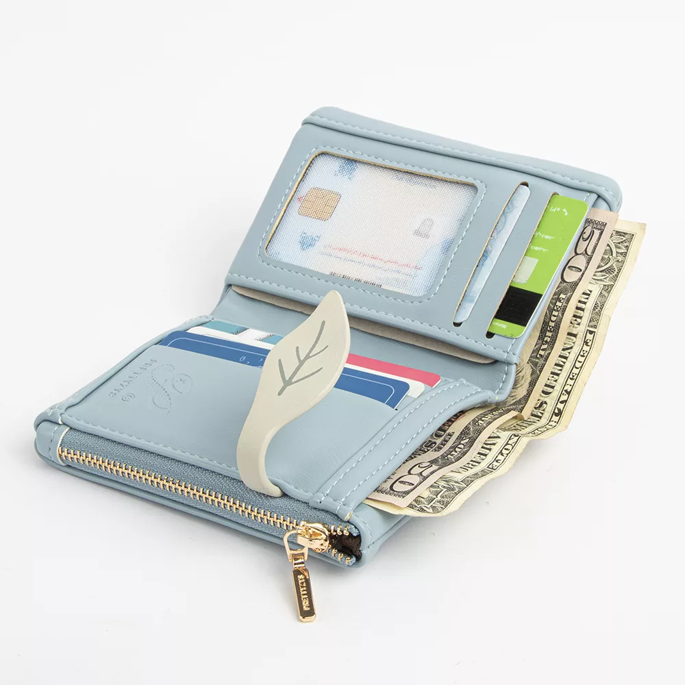 کیف پول زنانه پرتیزس مدل PT19-1441 طرح برگ و گل کد 2020080