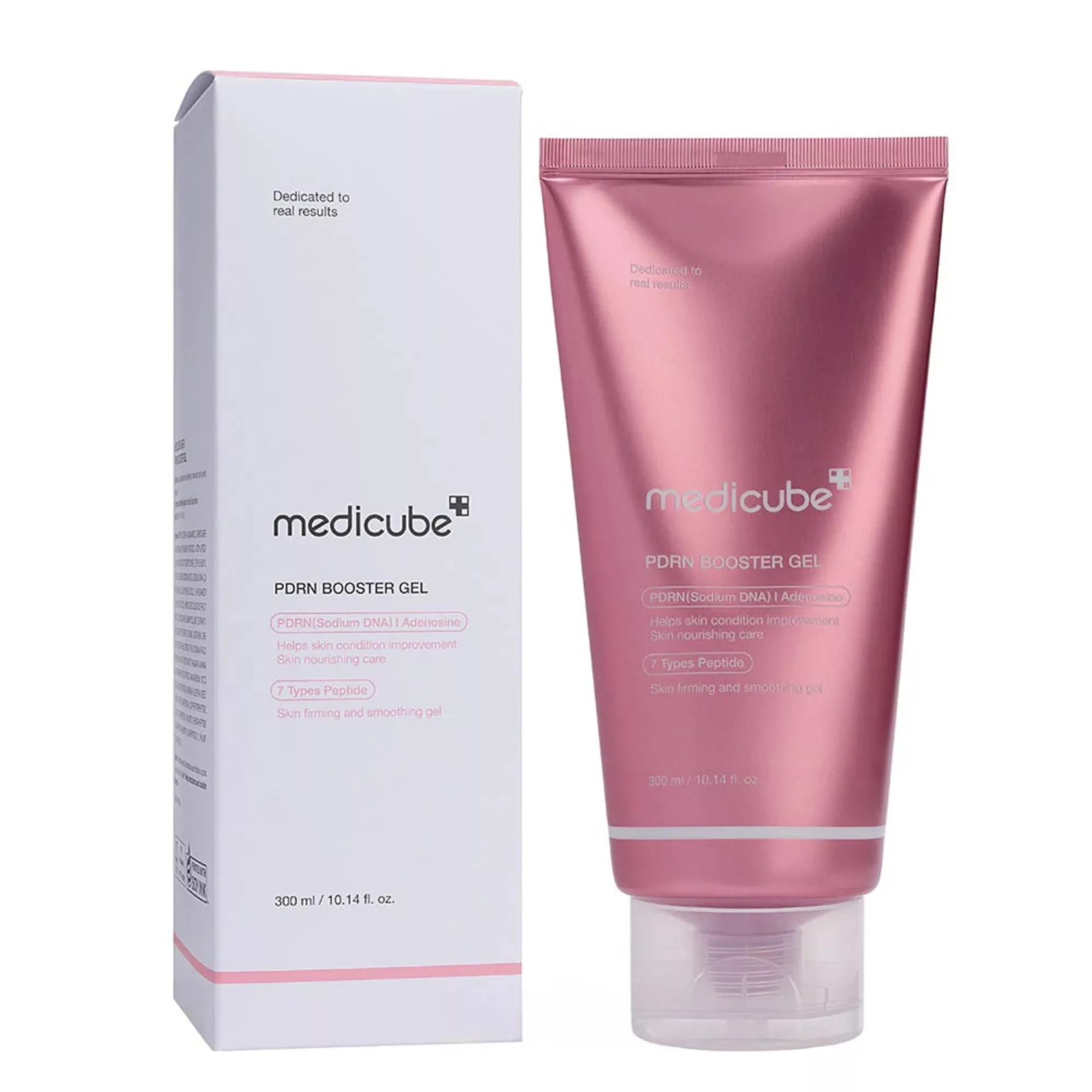ژل تسکین دهنده پوست مدیکیوب مدل PDRN Boost حجم 300 میلی لیتر
