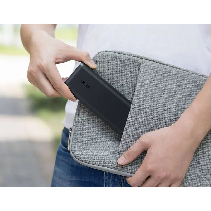 پاوربانک انکر مدل A1278 با ظرفیت 20000 میلی آمپر ساعت به همراه شارژر دیواری انکر A2021