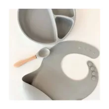 ست ظرف غذا کودک مینیک اوی اوی مدل Oi70020 مجموعه 3 عددی