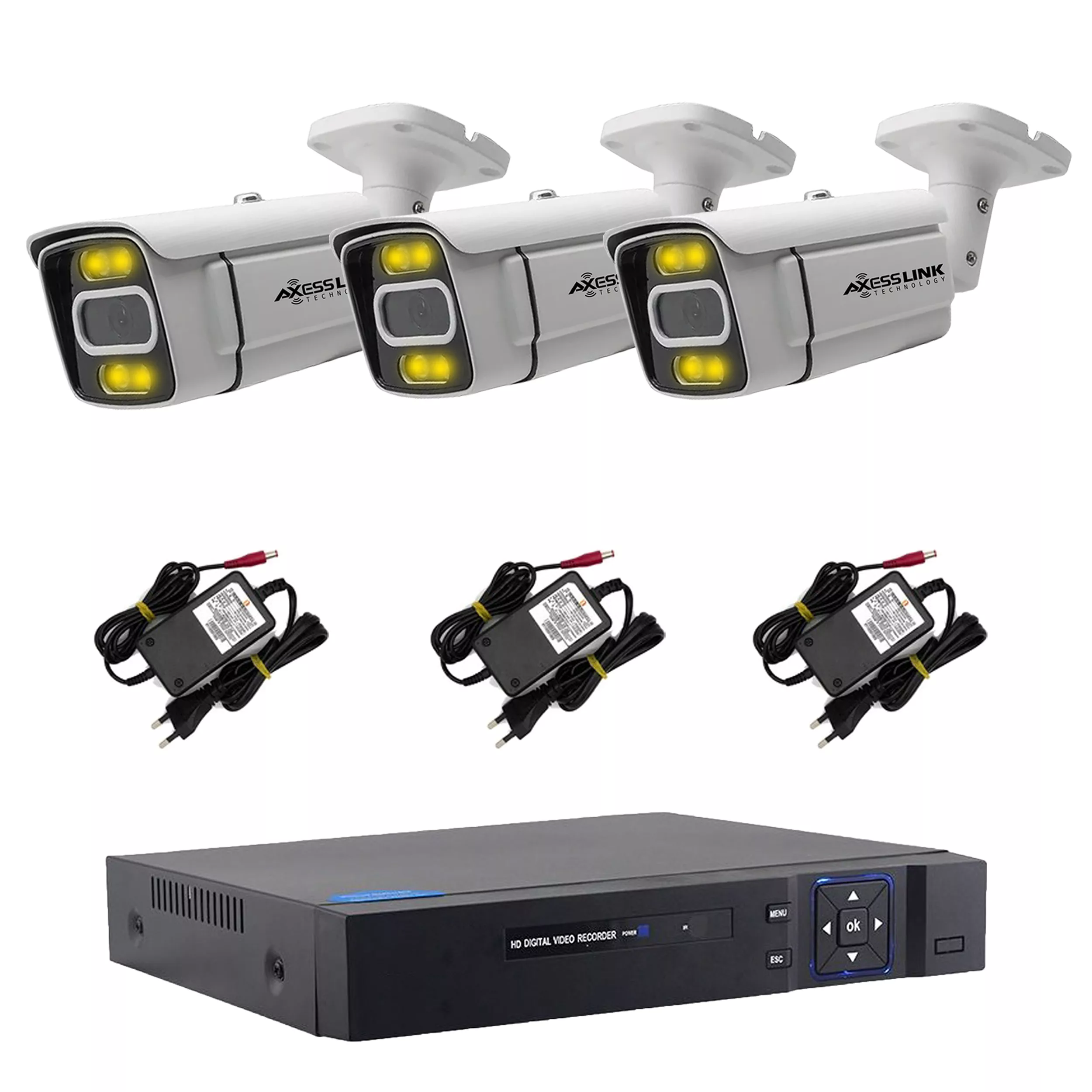 سیستم امنیتی مدل FULL KIT AHD 3 ECONOMIC