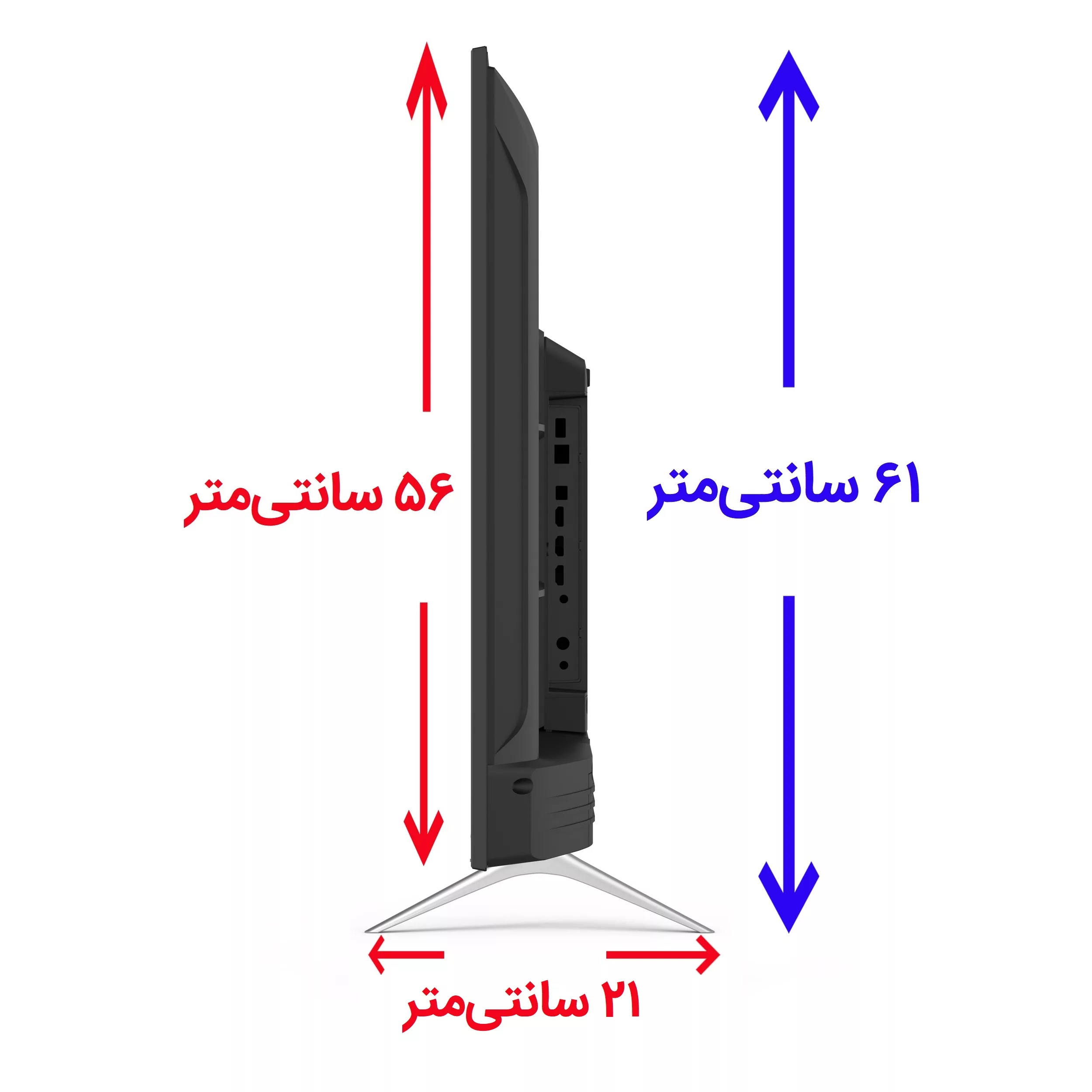تلویزیون ال ای دی هوشمند لیماک جنرال اینترنشنال مدل GI-4320 TDS سایز 43 اینچ