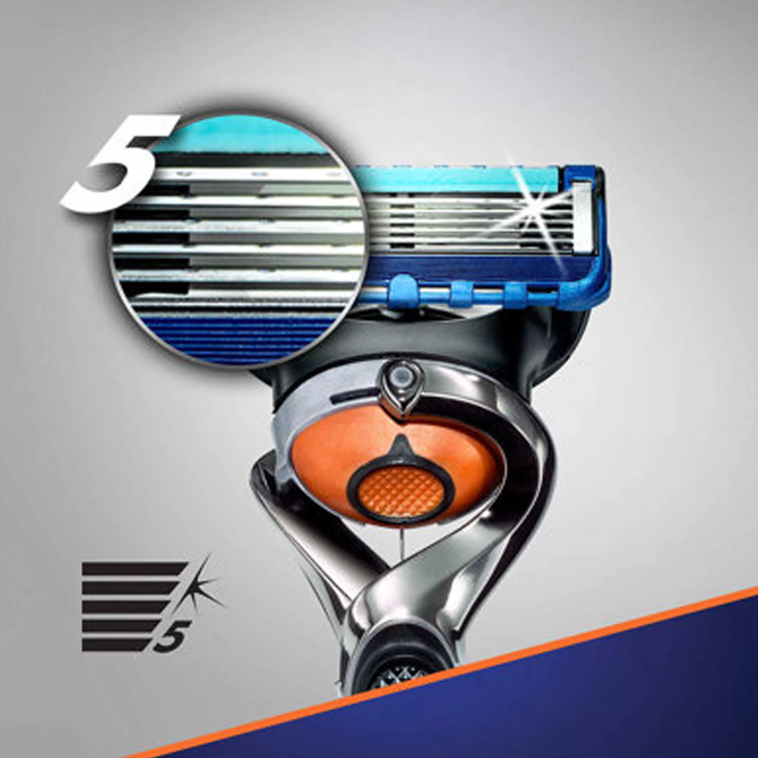 خودتراش ژیلت مدل Fusion Proglide5 به همراه یک عدد یدک