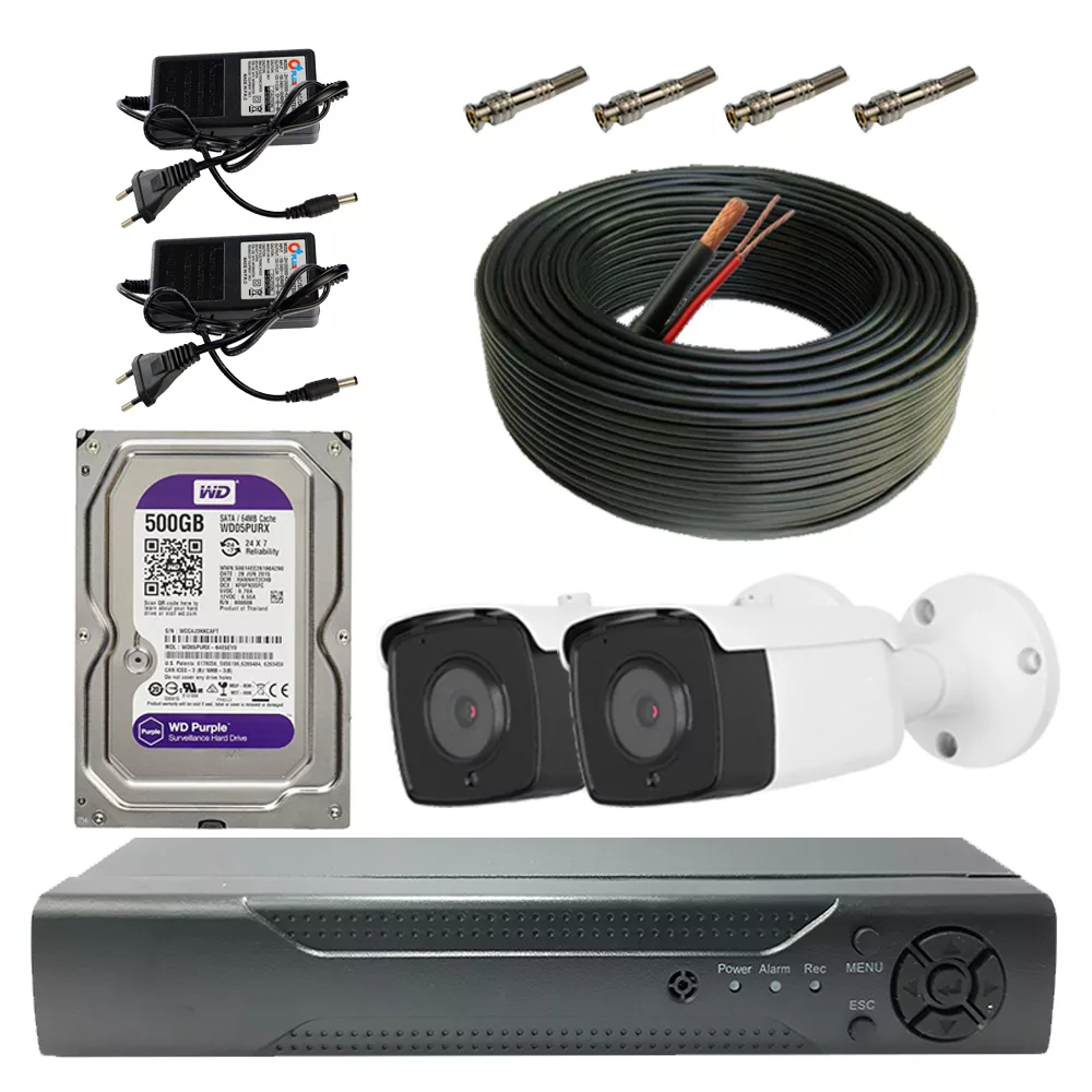 سیستم امنیتی کامل دوربین مداربسته مدل 10002