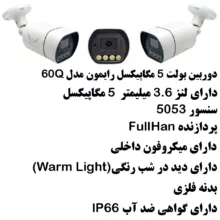 سیستم امنیتی رایمون مدل 5 مگاپیکسل کد RP-5M-4C-25