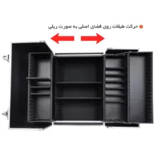 کیف لوازم آرایش و گریم زنانه ارکید مدل 2667-PK