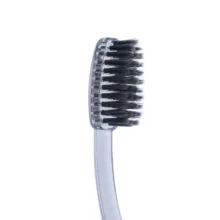 مسواک بزرگسال کانفیدنت مدل Diamond - Charcoal با برس نرم مجموعه 12 عددی