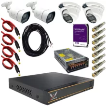 سیستم امنیتی رایمون مدل 5 مگاپیکسل کد RP-5M-4C-25