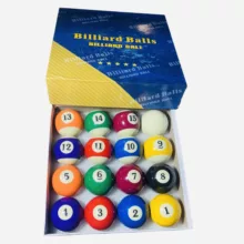 توپ بیلیارد مدل 666 بسته ۱۶ عددی