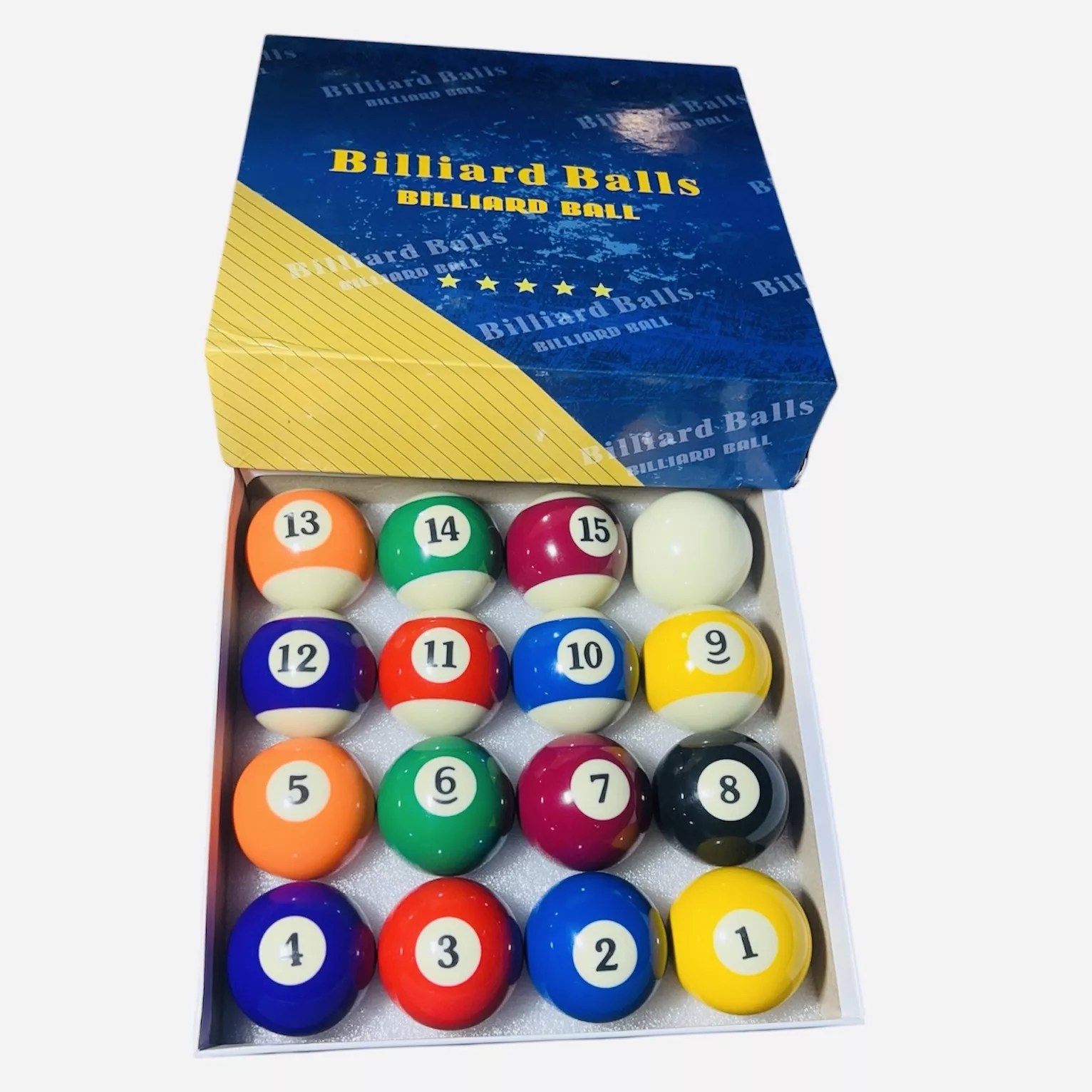 توپ بیلیارد مدل 666 بسته ۱۶ عددی