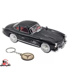 ماکت ماشین ناب سل مدل بنز کلاسیک اس ال Mercedes benz SL300 به همراه جاسوییچی