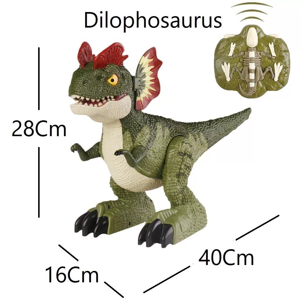 ربات کنترلی مدل دایناسور دودزا طرح Dilophosaurus