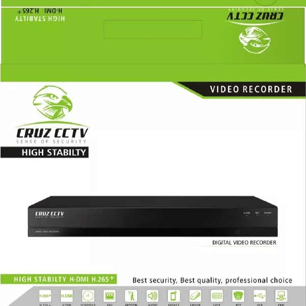 ضبط کننده ویدیویی کروز مدل CRUZ XVR 8016 R SMART