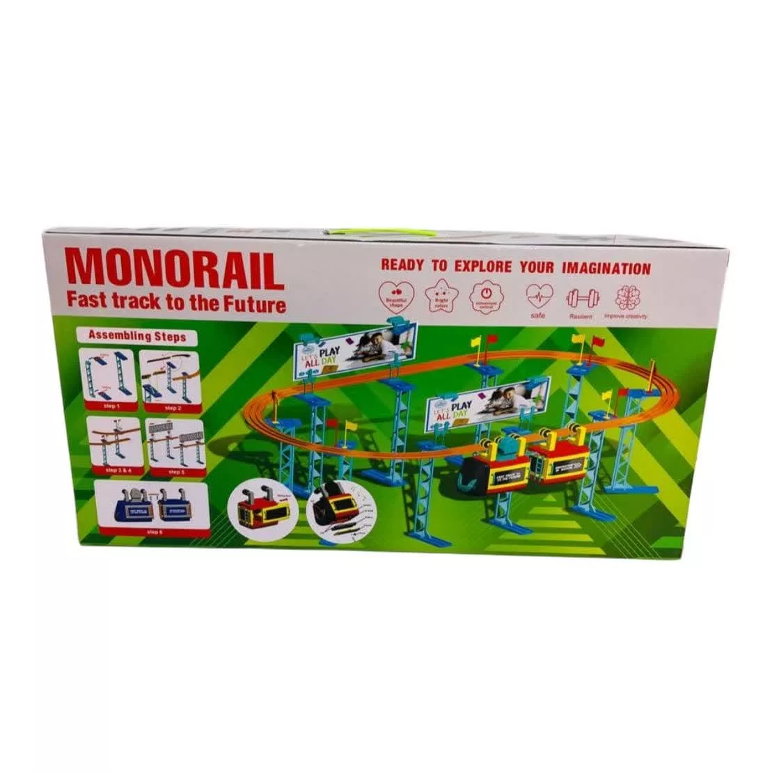 قطار بازی مدل مونورول کد 9968