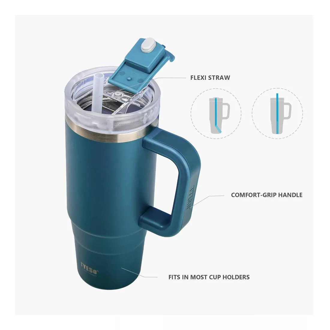 ماگ سفری تایسو مدل TS-8866 گنجایش 0.9 لیتر