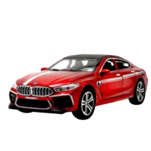 ماکت ماشین مدل عقبکش فلزی موزیکال BMW MANHART M8