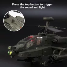 ماکت هلیکوپتر مدل آپاچی طرح Boeing AH-64 Apache