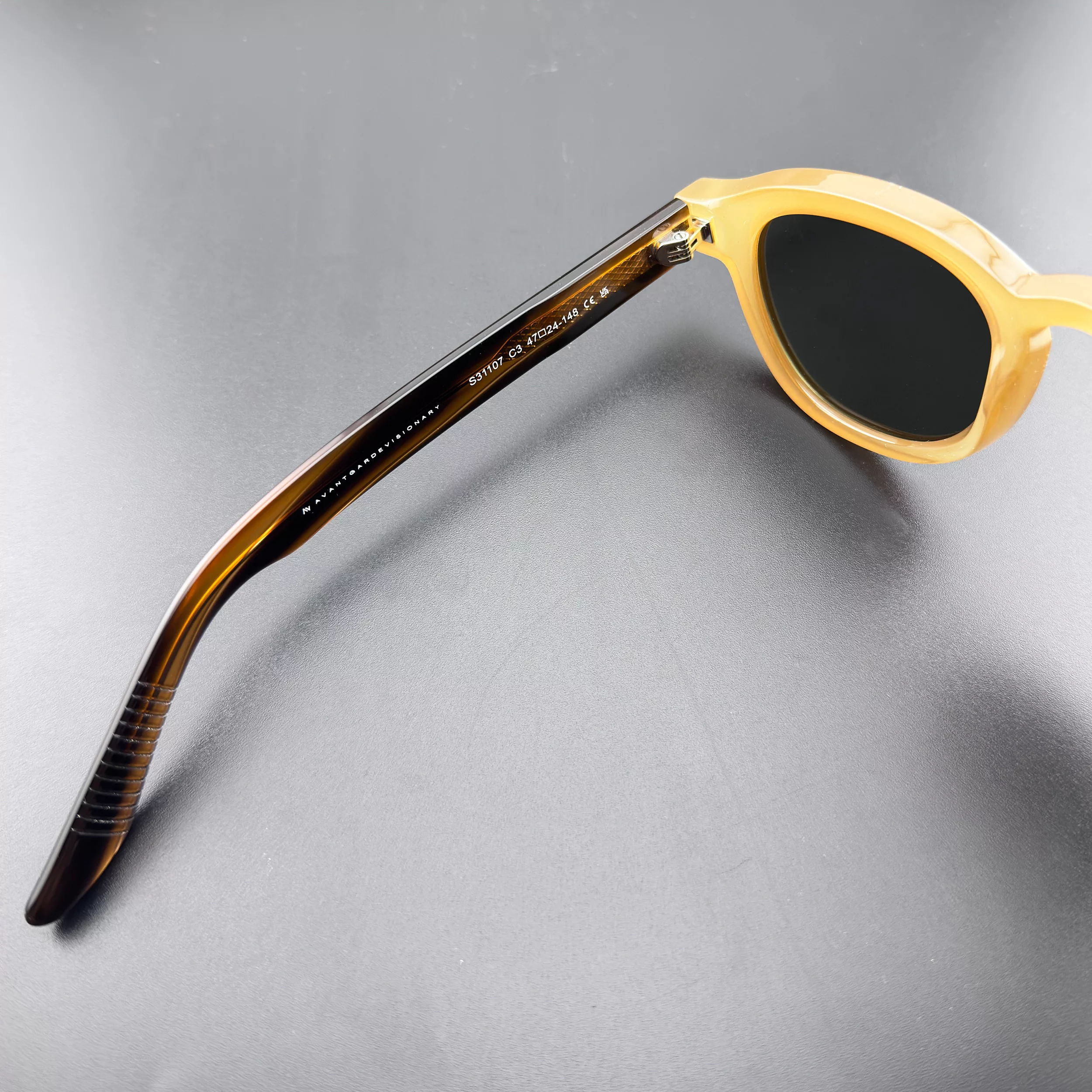 عینک آفتابی پنتوس پلاریزه آلبرت وگ مدل S31107-C3 Acetate Avantgarde Visionary