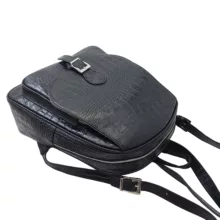 کوله پشتی زنانه مدل چرم طبیعی گاوی کد A-4833