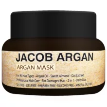 ماسک مغذی مو جاکوب مدل پروتئین آرگان حجم 500 میلی لیتر
