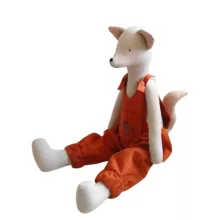 عروسک مدل روباه ارتفاع 45 سانتی‌متر