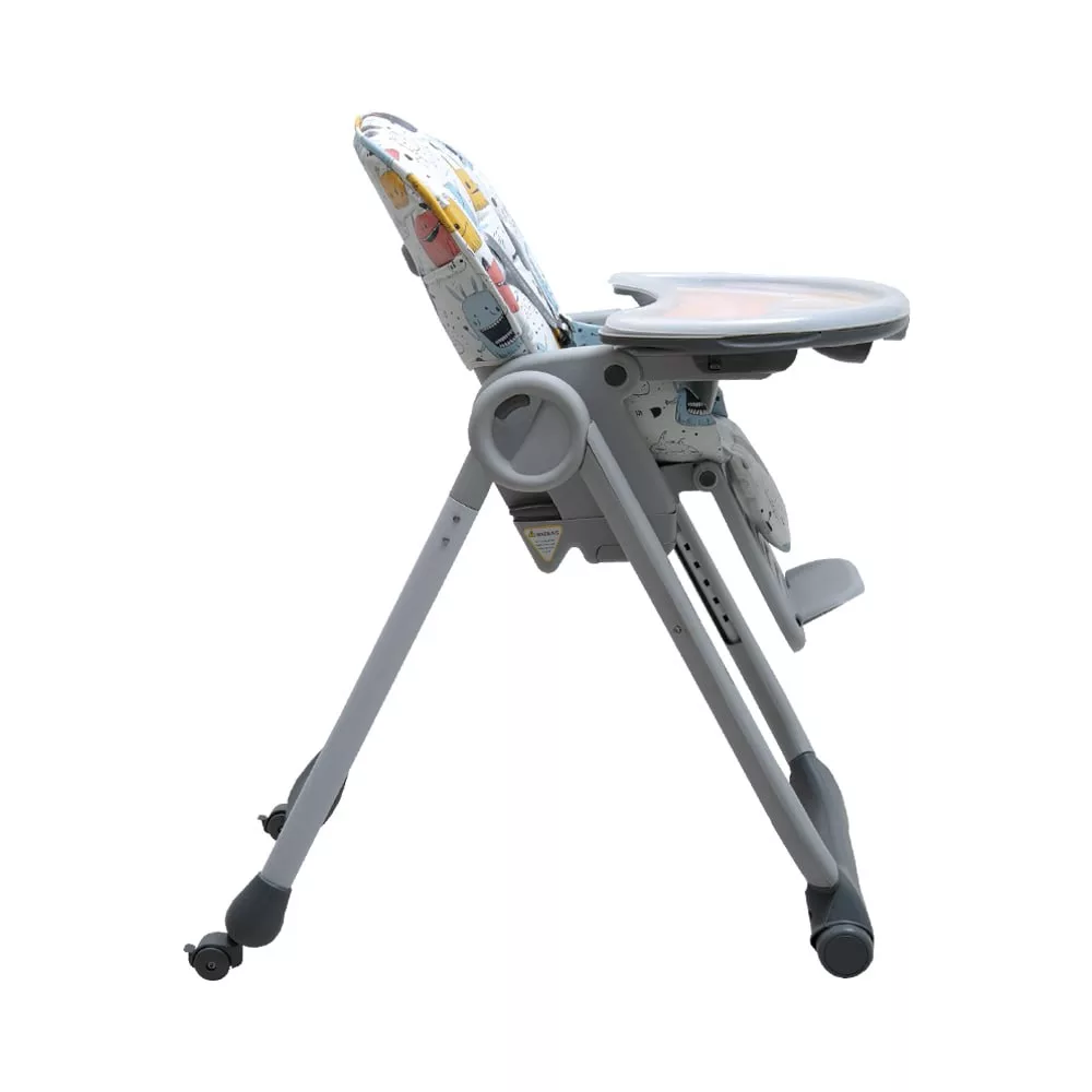 صندلی غذاخوری کودک دلیجان مدل میلانو طرح شیطونک