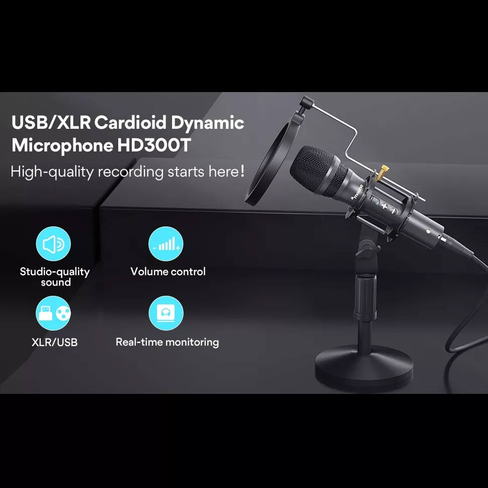 میکروفن داینامیک مائونو مدلO AU-HD300T