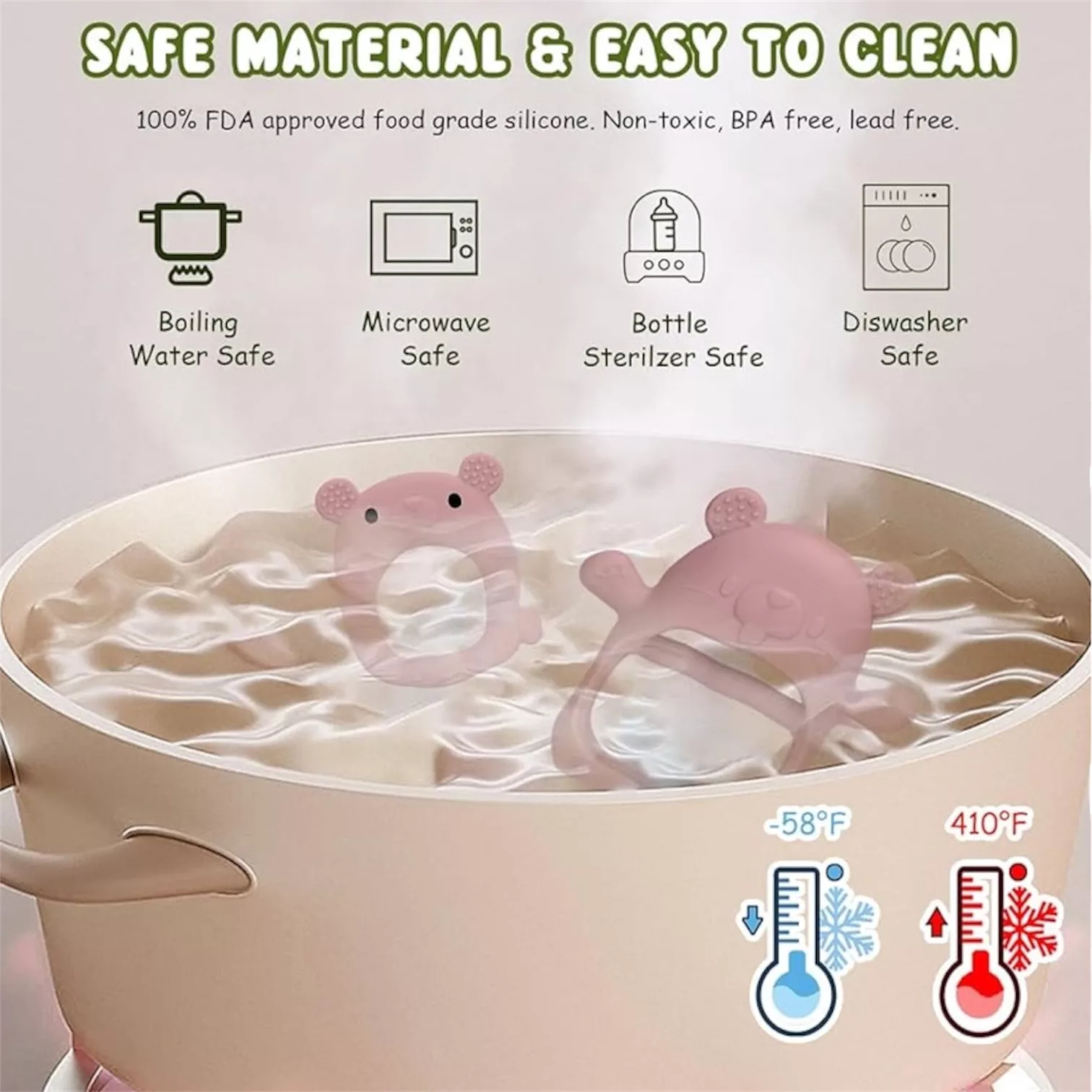 پستانک ارتودنسی مدل سیلیکونی کد DN33